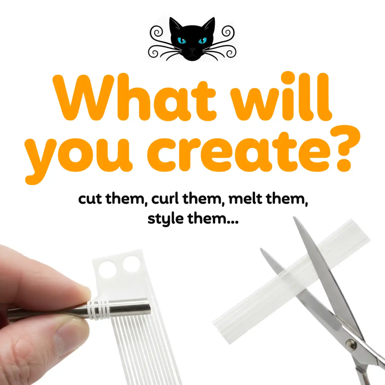 Loki’s Whisker Shapers for LEGO® Tuxedo/Orange Cat - DIY Whiskers! - Image 8